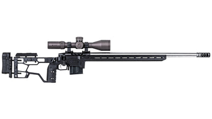 Black ACC ELITE CHASSIS SYSTEM right hand Remington 700 short action and clones